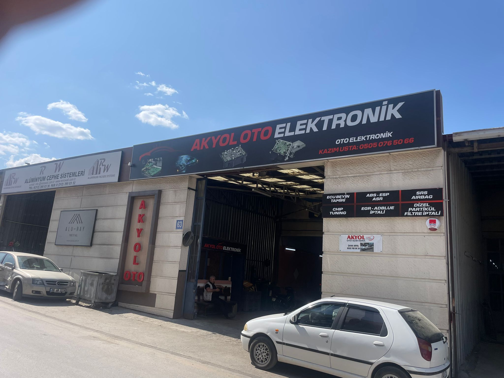 Akyol Oto Cephe Tabelası